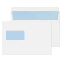 Blake Purely Everyday White Window Self Seal Wallet 162x238mm 90gsm Pack 500 Code 2809 3P