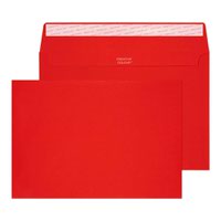 Blake Creative Colour Pillar Box Red Peel & Seal Wallet 162X229mm 120Gm2 Pack 500 Code 306 3P