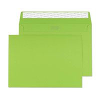 Blake Creative Colour Lime Green Peel & Seal Wallet 162X229mm 120Gm2 Pack 500 Code 307 3P