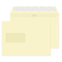 Blake Creative Colour Soft Ivory Window Peel & Seal Wallet 162X229mm 120gsm Pack 500 Code 352W 3P
