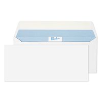 Blake Premium Office Ultra White Wove Peel & Seal Wallet 105X241mm 120Gm2 Pack 500 Code 39215 3P