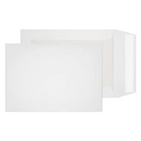 Blake Purely Packaging White Peel & Seal Board Back Pocket 229X162mm 120Gm2 Pack 125 Code 5111 3P