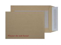 Blake Purely Packaging Board Backed Pocket Envelope C5 Peel and Seal 120gsm Manilla (Pack 125) - 5112