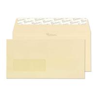 Blake Premium Business Vellum Wove Window Peel & Seal Wallet 110X220mm 120gsm Pack 25 Code 51264 3P