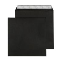 Blake Creative Colour Jet Black Peel & Seal Square Wallet 220X220mm 120gsm Pack 250 Code 514 3P