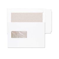 Blake Purely Packaging White Window Peel & Seal Board Back Pocket 229X162 120G Pk125 Code 51901W 3P
