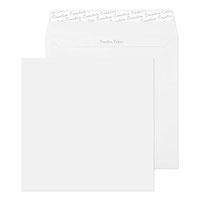 Blake Creative Colour Ice White Peel & Seal Square Wallet 220X220mm 120Gm2 Pack 250 Code 550 3P