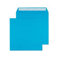 Blake Creative Colour Caribbean Blue Peel & Seal Square Wallet 160X160mm 120Gm2 Pack 500 Code 610 3P