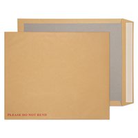 Blake Purely Packaging Manilla Peel & Seal Board Back Pocket 444X368mm 120Gm2 Pack 50 Code 6200 3P