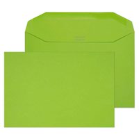 Blake Creative Colour Lime Green Gummed Mailer 162X235mm 120Gm2 Pack 500 Code 807M 3P