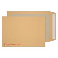 Blake Purely Packaging Manilla Peel & Seal Board Back Pocket 352X250mm 120gsm Pack 125 Code 8112 3P