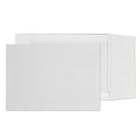 Blake Purely Packaging White Peel & Seal Board Back Gusset 324X229X50mm 120G Pk125 Code 92935 3P