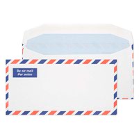 Blake Purely Everyday White Gummed Airmail Wallet 110X220mm 80Gm2 Pack 1000 Code A1701 3P