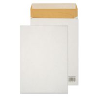 Blake Purely Packaging White Peel & Seal Padded Gusset Pocket 400X280X50mm 140G Pk100 Code Epe4 3P
