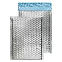 Blake Purely Packaging Metallic Silver P&S Padded Bubble Pocket 250X180 70Mu Pk100 Code Mta250 3P