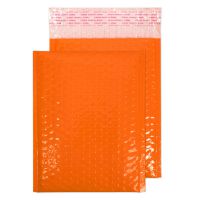 Blake Purely Packaging Orange Neon Gloss Peel & Seal Pocket 250X180mm 70Mu Pack 100 Code Ngo250 3P