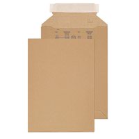 Blake Purely Packaging Kraft Peel & Seal Corrugated Pocket 280X200mm 102 Pack 100 Code Pce19 3P