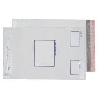 Blake Purely Packaging White Peel And Seal Polythene Pocket 460X330mm 50Mu Pack 50 Code Pe66/50 3P