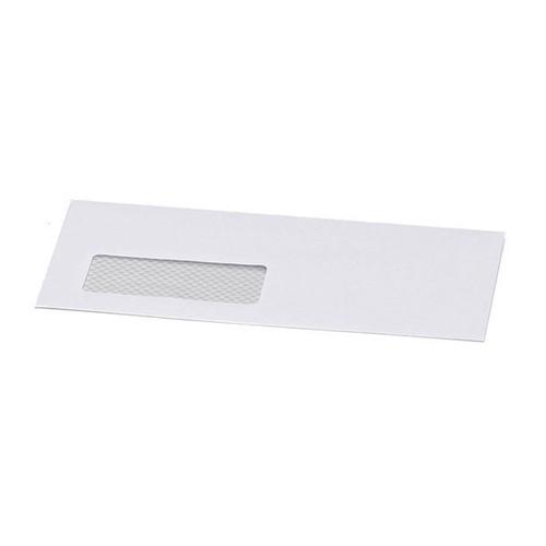Postmaster Envelope DL+ Window 114x235mm 90gsm White Pack 500 Machine Envelopes EN2543