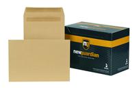 New Guardian Pocket Envelope C4 Self Seal Plain 130gsm Manilla (Pack 250) - L26303