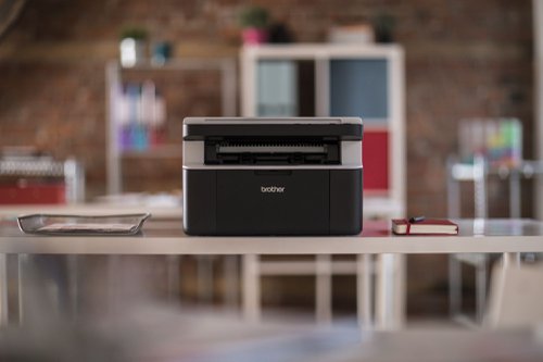 DCP-1601WVB All-in-Box Bundle - Wireless, 3-in-1 Mono Laser Printer