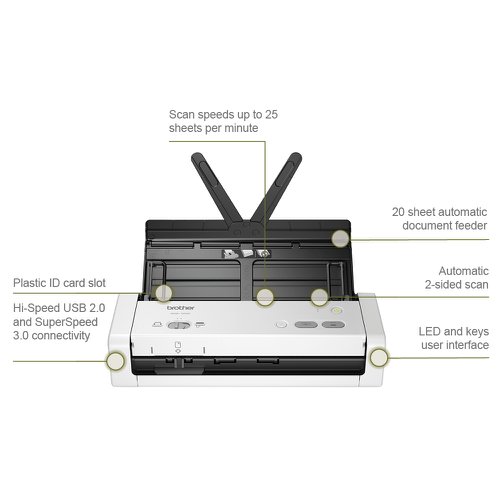 ADS-1200 Portable, Compact Document Scanner