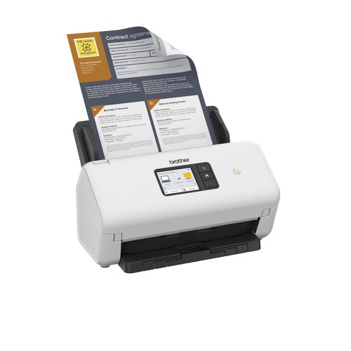 Brother ADS-4500W Wireless and Network Desktop Document Scanner