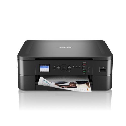 8BRDCPJ1050DW | The DCP-J1050DW is a stylish, compact device that’s perfect for home use. Offering print, copy and scan functionality it has a feature for everyone in your household to enjoy. Print everything, from homework to colour photographs in vivid colour from anywhere at home.You don’t need to be near the machine to complete tasks. No matter where you are in the house,you can stay connected to your DCP-J1050DW through wireless connectivity. Plus by downloading the Brother Mobile Connect app you can carry out an array of tasks such as print documents, check ink levels, revisit previously scanned documents and so much more.With its 4.5cm colour LCD screen and simple-to-use navigation buttons, finding your way aroundthe DCP-J1050DW will be simple for everyone. Even the sophisticated features such as automaticdocument feeding is simply activated at the touch of a button. This device is designed to improveyour working processes and enable improved productivity.