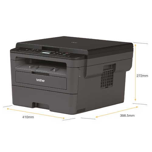DCP-L2510D Compact 3-in-1 Mono Laser Printer