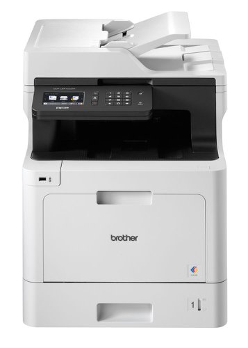 Brother DCPL8410CDWZU1 A4 Colour Laser Multifunction Printer