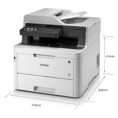Brother MFC-L3770CDW Colour Laser Printer Wireless 4-in-1 with integrated NFC Ref MFC-L3770CDW Brother