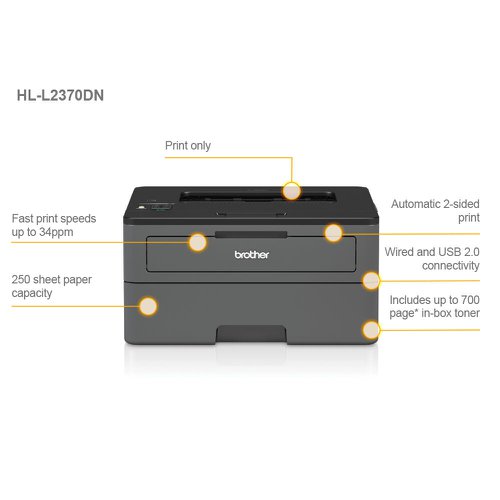 HLL-2370DN Mono Laser Printer