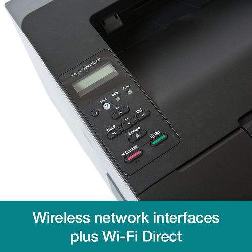 HLL-5200DW Wireless Workgroup Mono Laser Printer