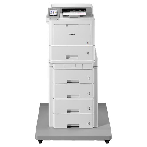The Brother HL-L9470CDN A4 is a colour laser printer, for creating advanced workflows and high-quality glossy documents with ease. Produces up to 40 pages per minute. Offers 2-sided printing, with up to 28 sides per minute. Supplied with a 520 sheet paper tray, expandable to 2,600. The high yield in-box toner considerably reduces print spend, together with robust build quality and excellent paper handling options, making the HL-L9470CDN the ideal print partner for your business.