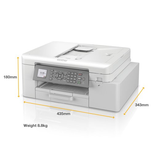 MFCJ-4335DWXL Wireless All-in-Box Colour Inkjet Printer for Home Working