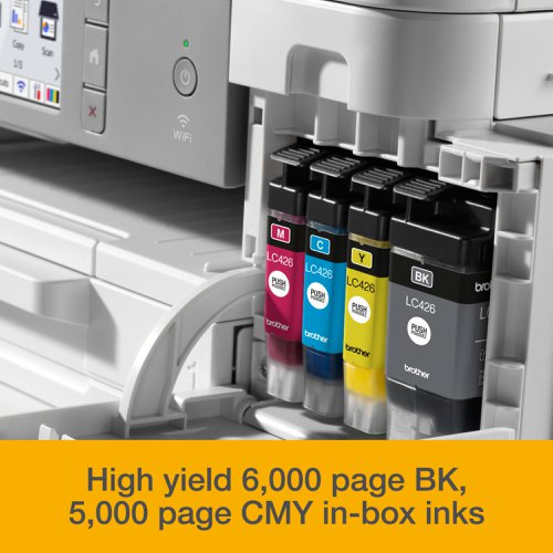 MFCJ-4535DWXL Wireless All-in-Box Colour Inkjet Printer for Home Working