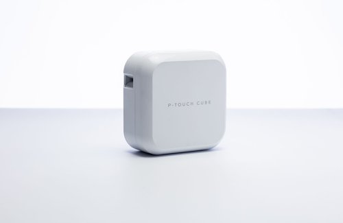 Brother P-touch Cube Plus Label Printer with Bluetooth White PTP710BTHZ1