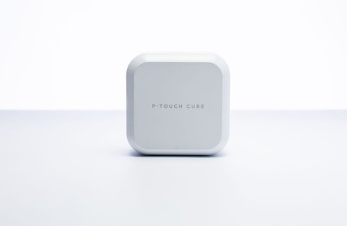Brother P-touch Cube Plus Label Printer with Bluetooth White PTP710BTHZ1