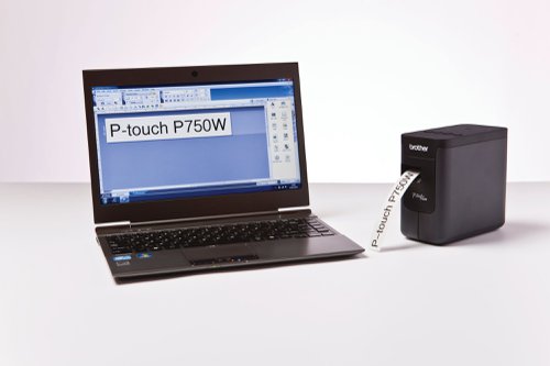 Brother P-Touch PT-P750W Office Label Printer PTP750WZU1 - BA73522