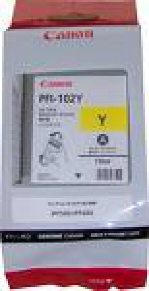 Canon PFI-102Y (Yellow) Ink Tank (130ml)
