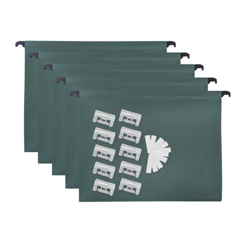 ValueX A4 Suspension File Manilla V Base Green (Pack 10) - FP10A4