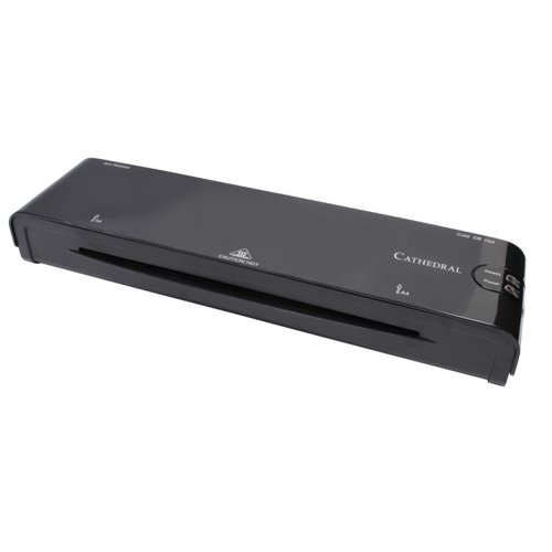 ValueX A4 Laminator Black with Free Starter Pack of A4 Pouches - LM400BK