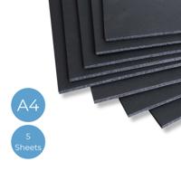 ValueX Foamboard 5mm A4 Black (Pack 5) - FBBKA45