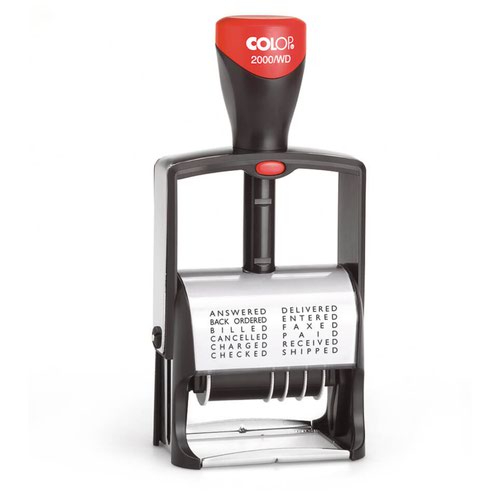 COLOP 2000/WD Classic Line Heavy Duty Self-Inking Word Date Stamp