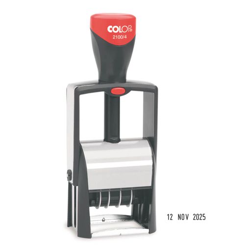 COLOP 2100/4 Classic Line Heavy Duty Self-Inking Date Stamp