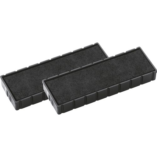 COLOP E/12 Black Replacement Pads - Pack of 2