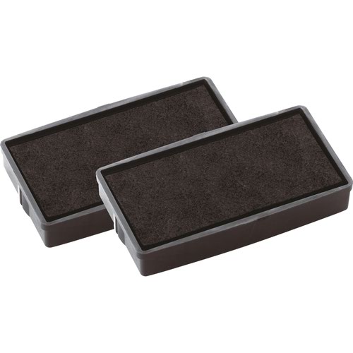 COLOP E/20 Black Mine Textile Replacement Pads - Pack of 2