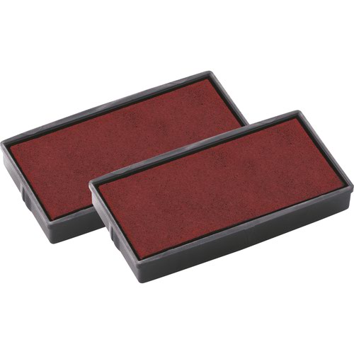 COLOP E/30 Red Replacement Pads - Pack of 2