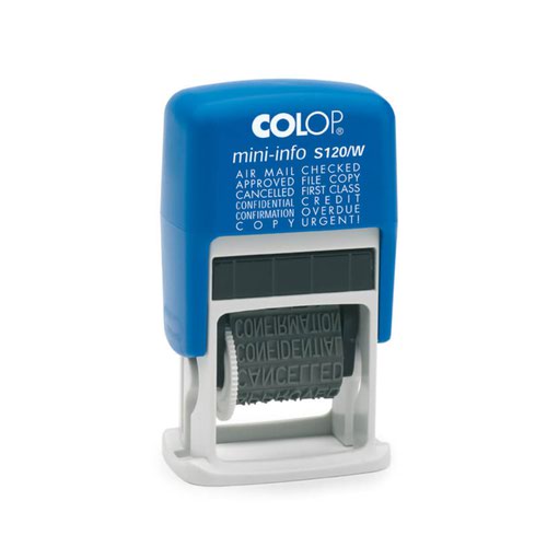 COLOP S120/W Mini Self-Inking Word Stamp - 4mm