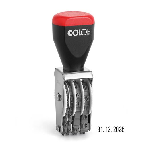 COLOP 04000SD 4mm Short Rubber Date Stamp